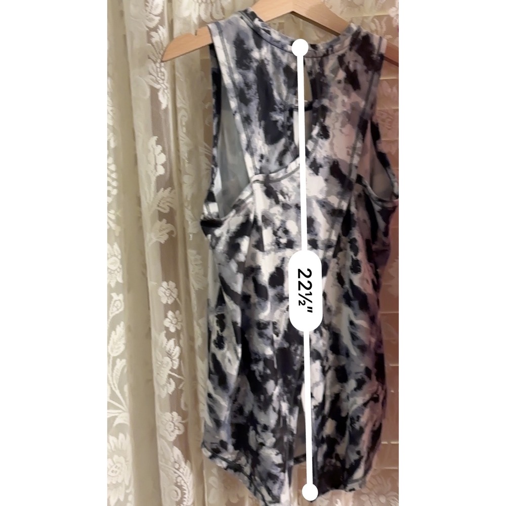 Old Navy Active Tank Top Set of 2 Tie Dye & Crochet Pink Top Size L(10-12) - Picture 3 of 13